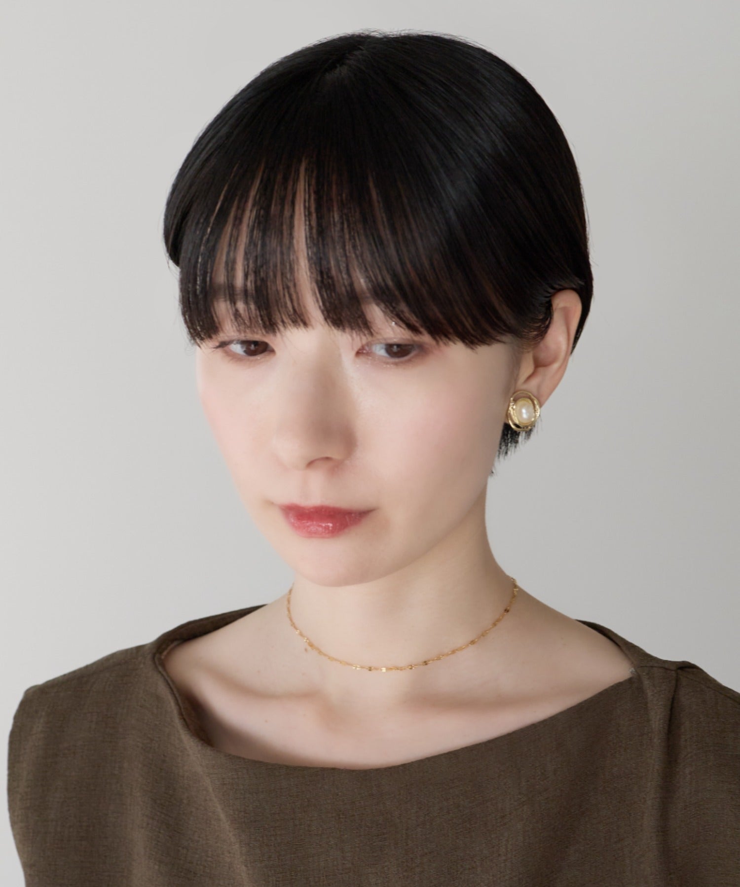 ciite' シーテ イヤリング シリコン付 デザインパール イヤリング