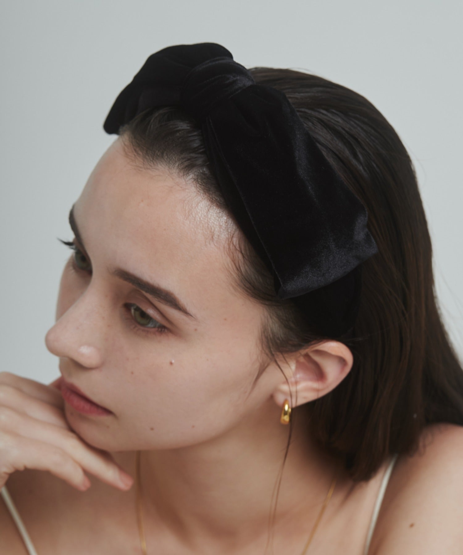 ciite' シーテ ヘアアクセサリー フレンチベロア カチューシャ