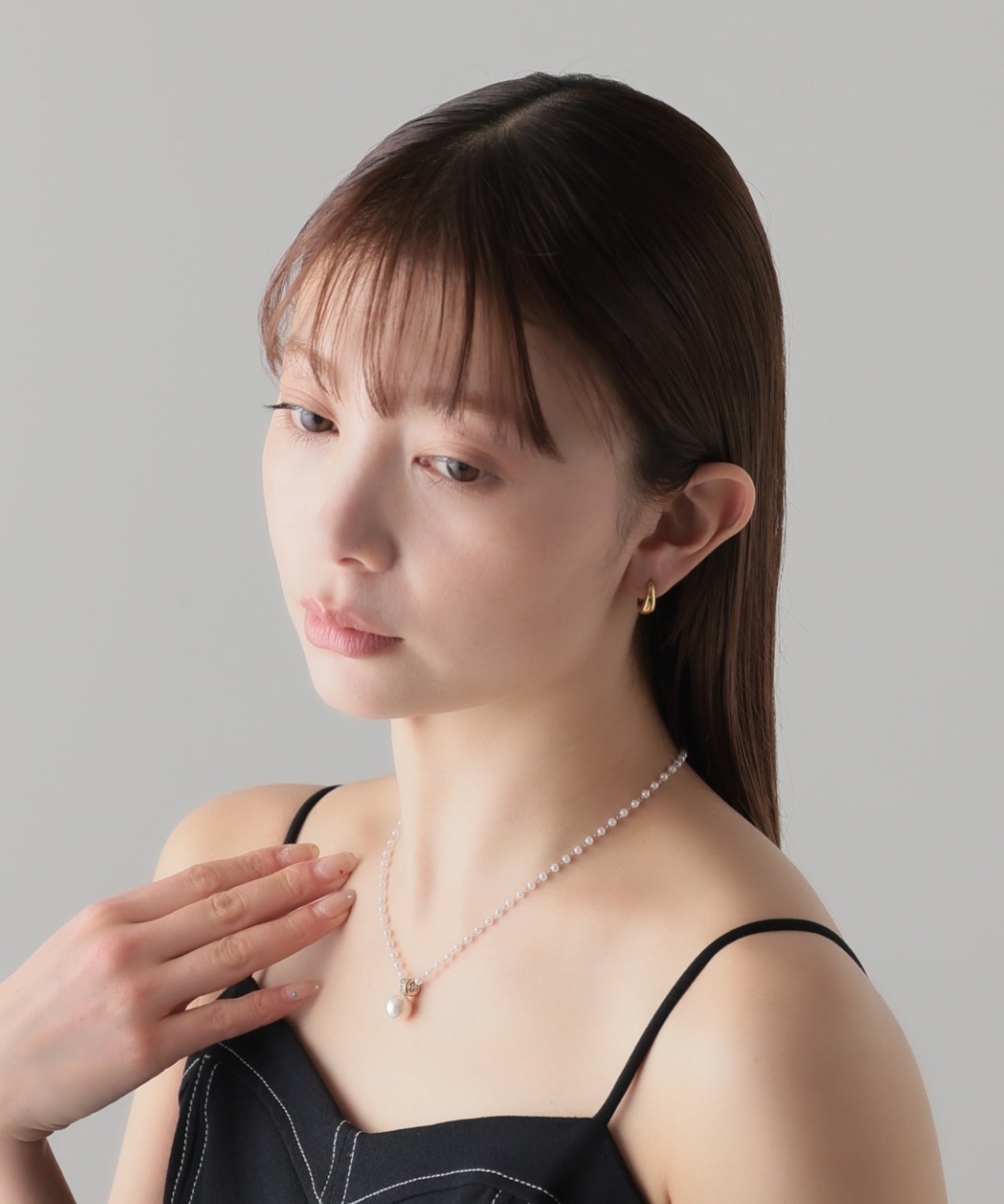 ciite' シーテ ネックレス パールビジューネックレス