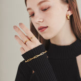 ciite' シーテ ブレスレット 【 金属アレルギー対応 】 シンプルチェーンブレスレット サージカルステンレス