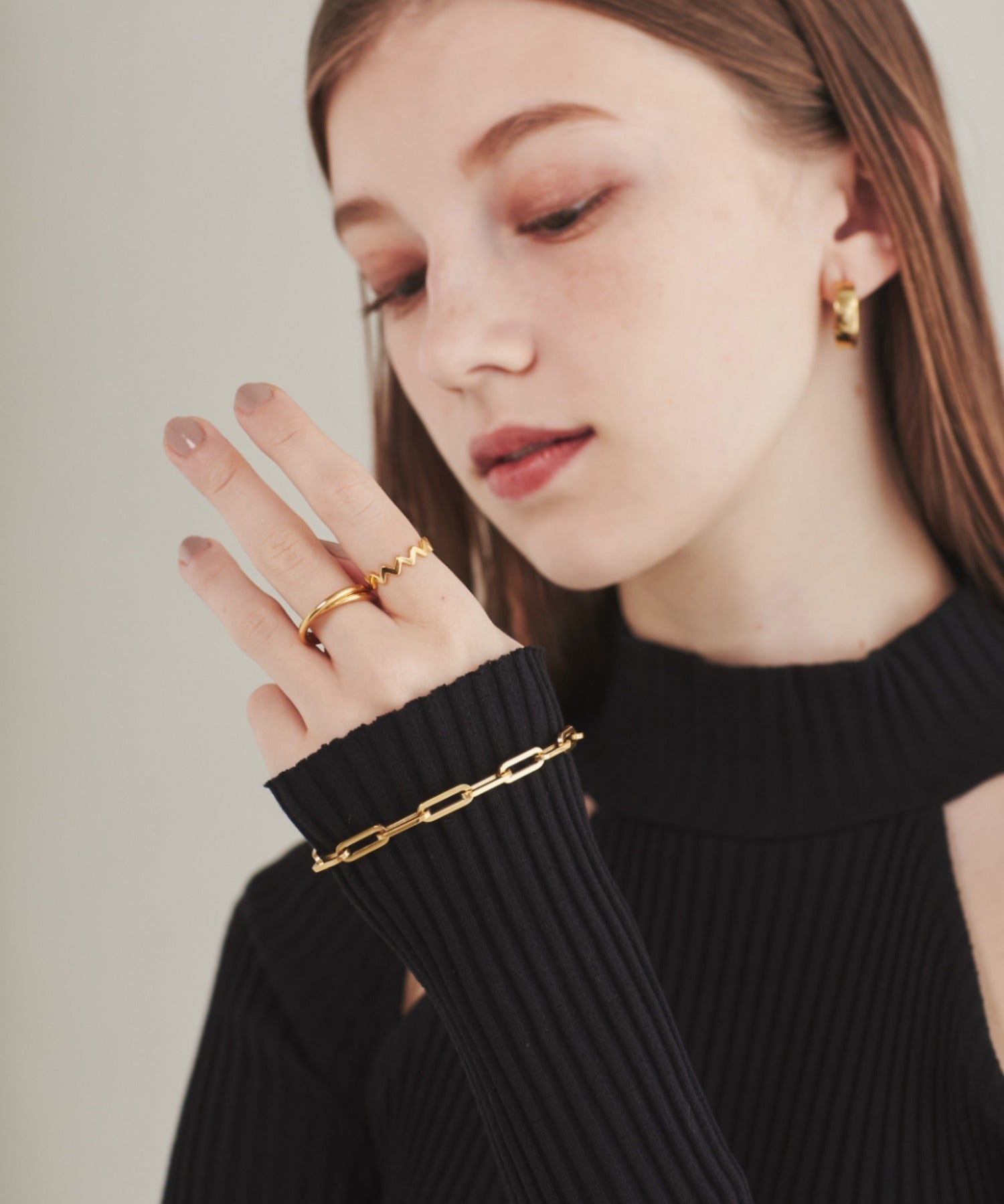 ciite' シーテ ブレスレット 【 金属アレルギー対応 】 シンプルチェーンブレスレット サージカルステンレス