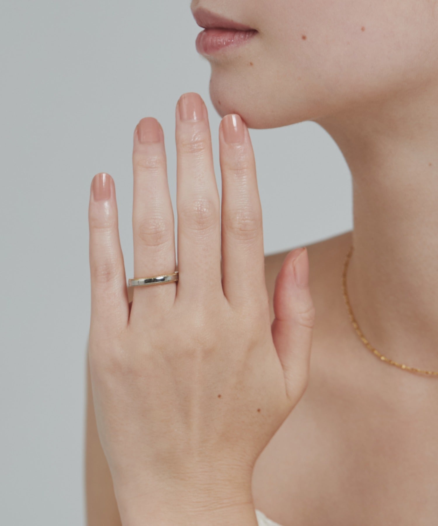 ciite' シーテ リング 【 金属アレルギー対応 】 バイカラーリング サージカルステンレス