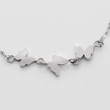 ciite' シーテ ブレスレット 【 金属アレルギー対応 】 バタフライ ブレスレット サージカルステンレス