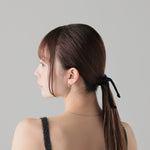 ciite' シーテ ヘアゴム ベルベット風リボン ヘアゴム