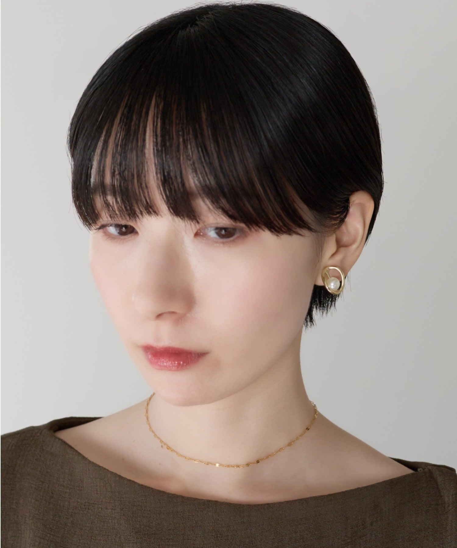 ciite' シーテ イヤリング シリコン付 デザインパール イヤリング