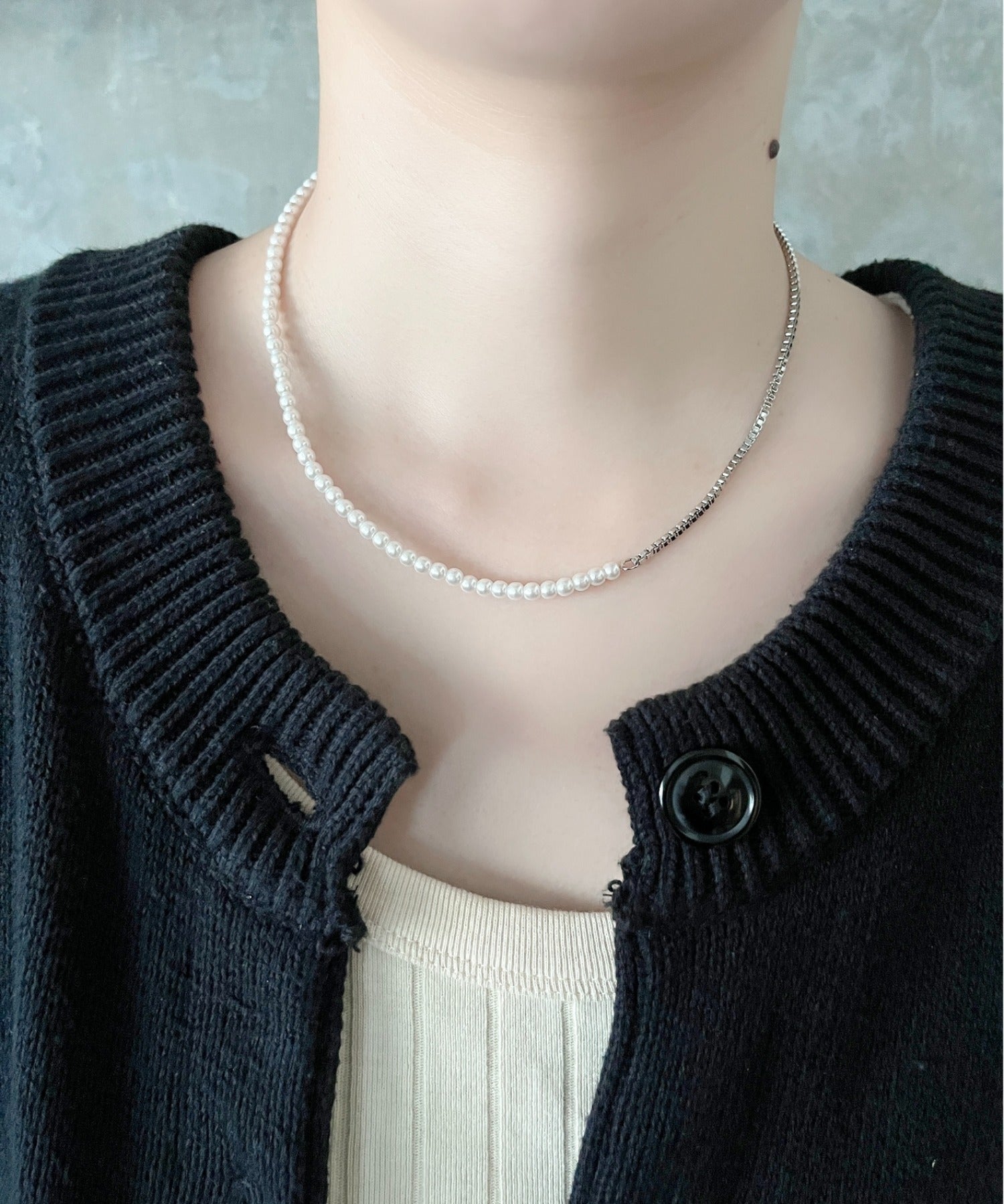 ciite' シーテ ネックレス pearl chain necklace / パール チェーン ネックレス