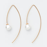 ciite' シーテ ピアス（両耳用） パールフックピアス (両耳用)