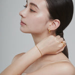 ciite' シーテ ブレスレット 【 金属アレルギー対応 】グリッターチェーンブレスレット サージカルステンレス