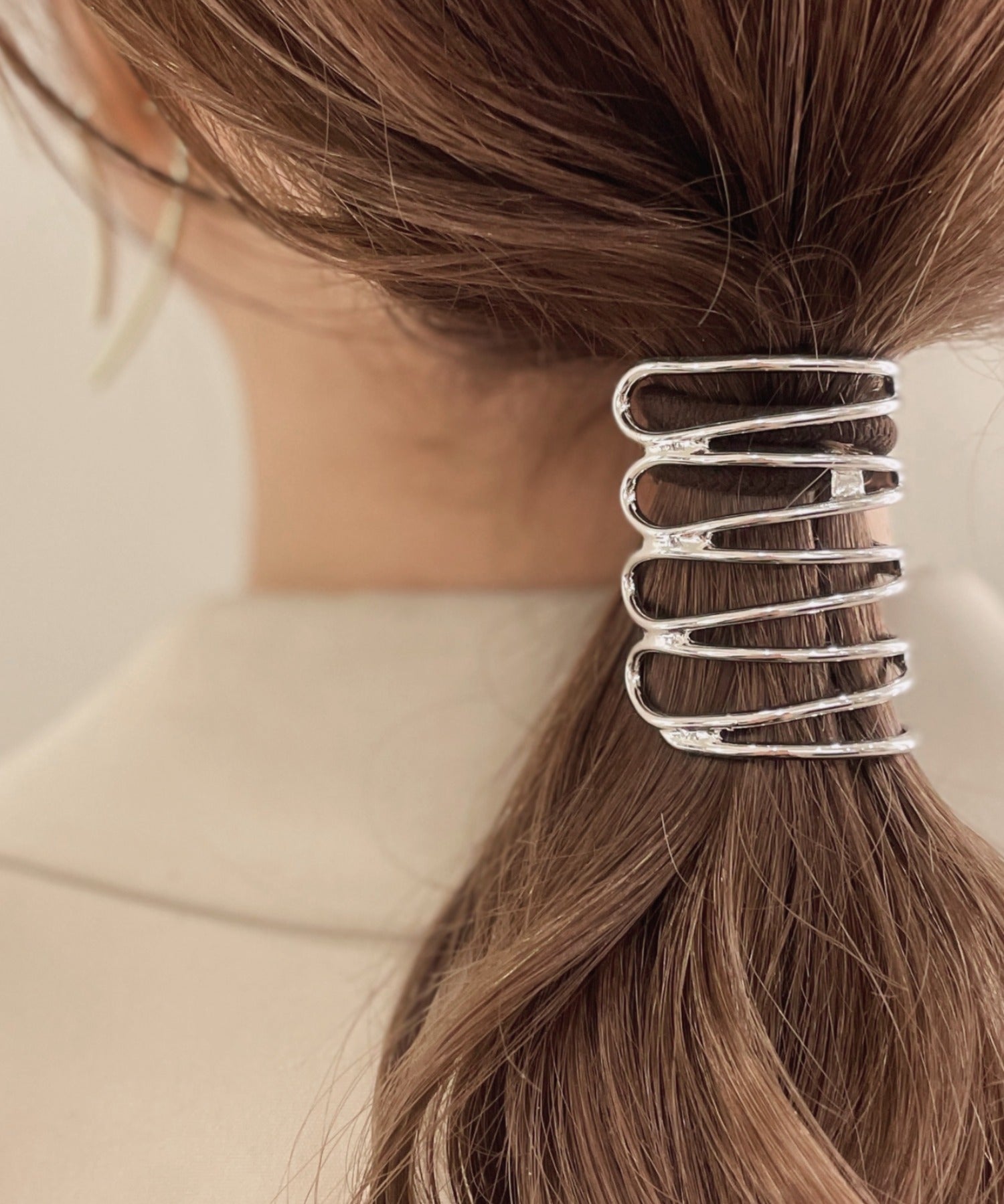 ciite' シーテ ヘアアクセサリー メタルモヨウヘアカフ