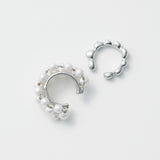 ciite' シーテ イヤーカフ パール&メタル イヤーカフセット