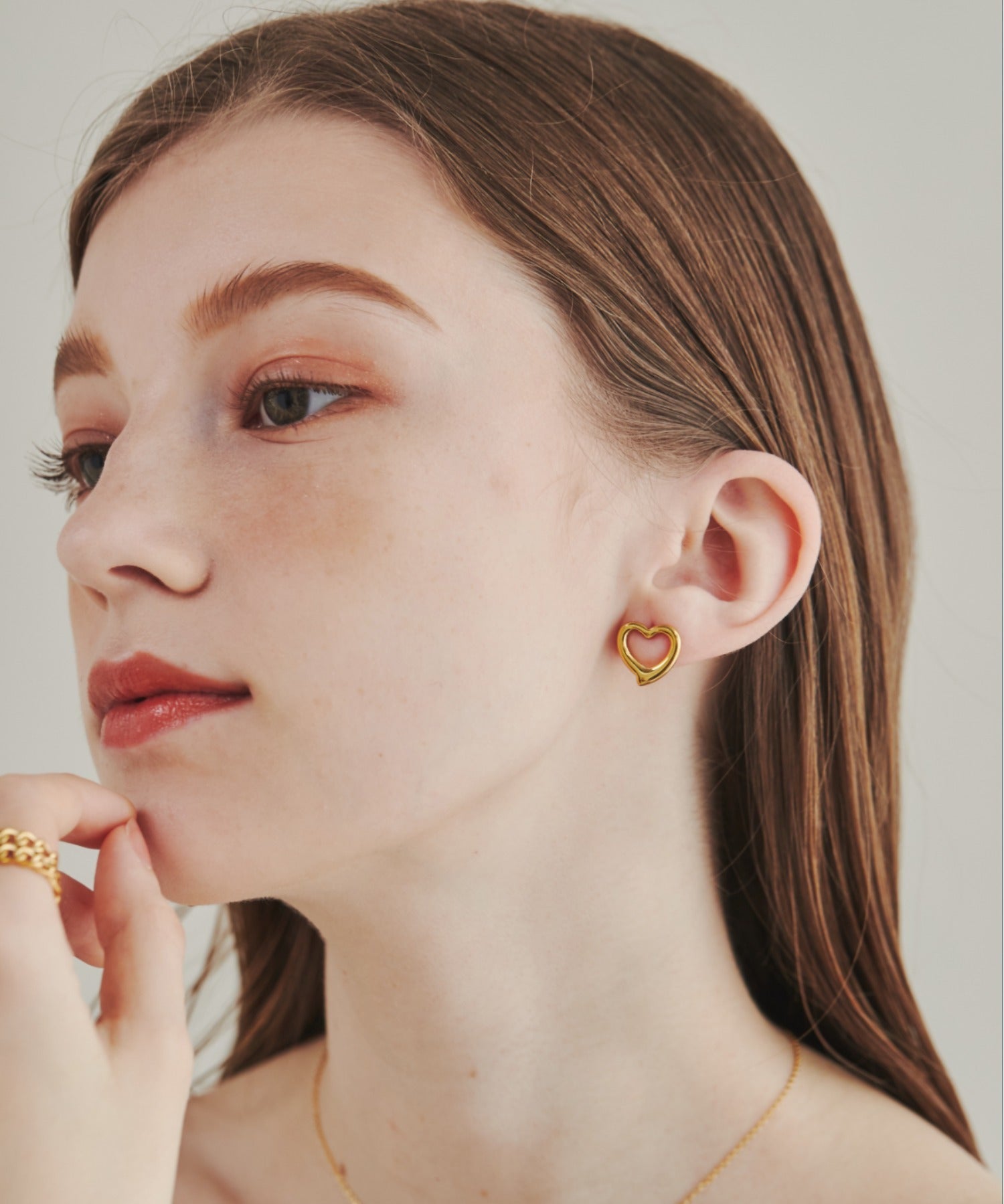 ciite' シーテ ピアス（両耳用） 【 金属アレルギー対応 】 ハートモチーフピアス サージカルステンレス (両耳用)