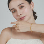 ciite' シーテ ブレスレット 【 金属アレルギー対応 】 グリッターチェーンブレスレット サージカルステンレス