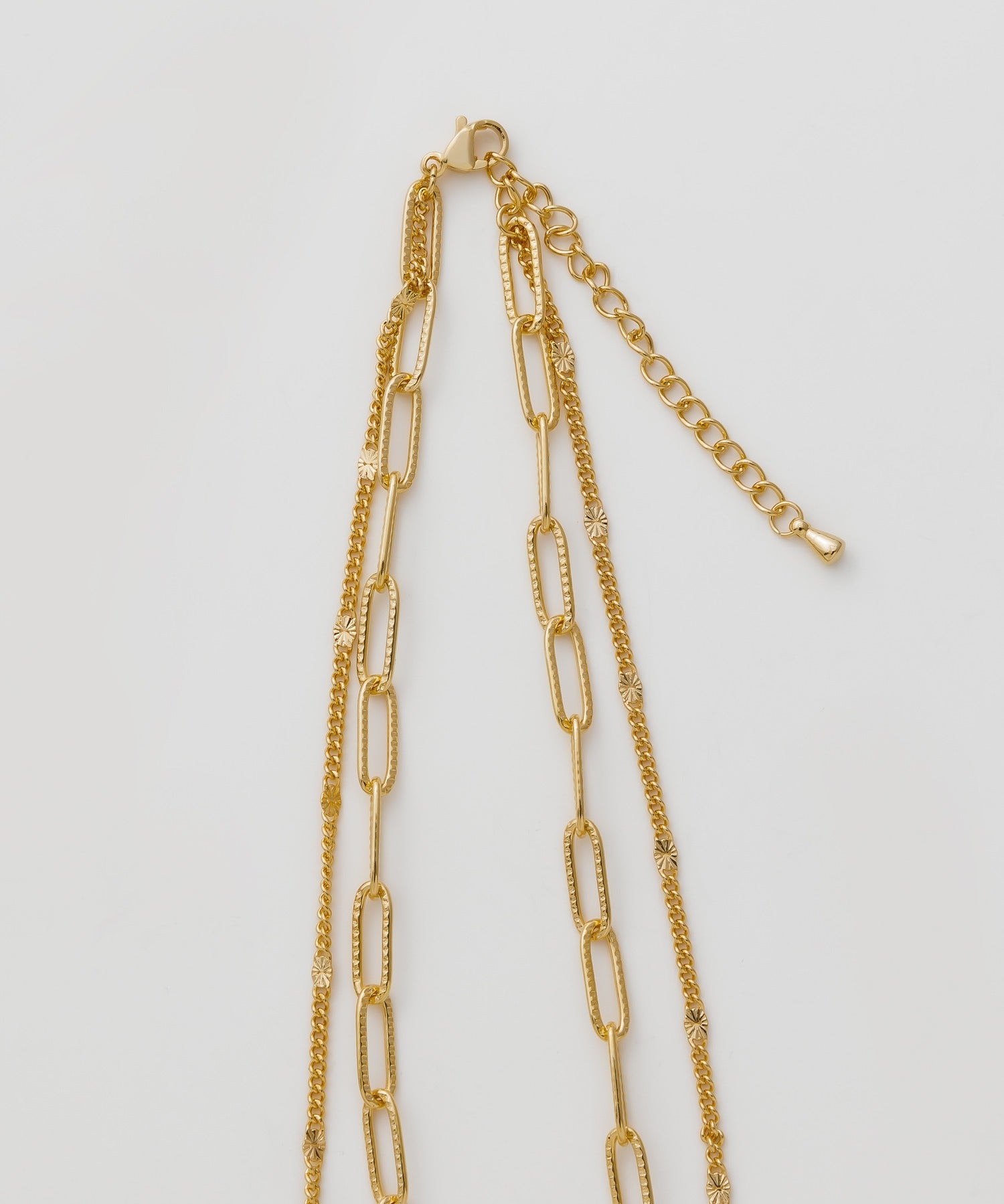 ciite' シーテ ネックレス 【 金属アレルギー対応 】 2連ロングネックレス サージカルステンレス