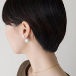 ciite' シーテ ピアス（両耳用） シリコン付 ダブルボール ピアス