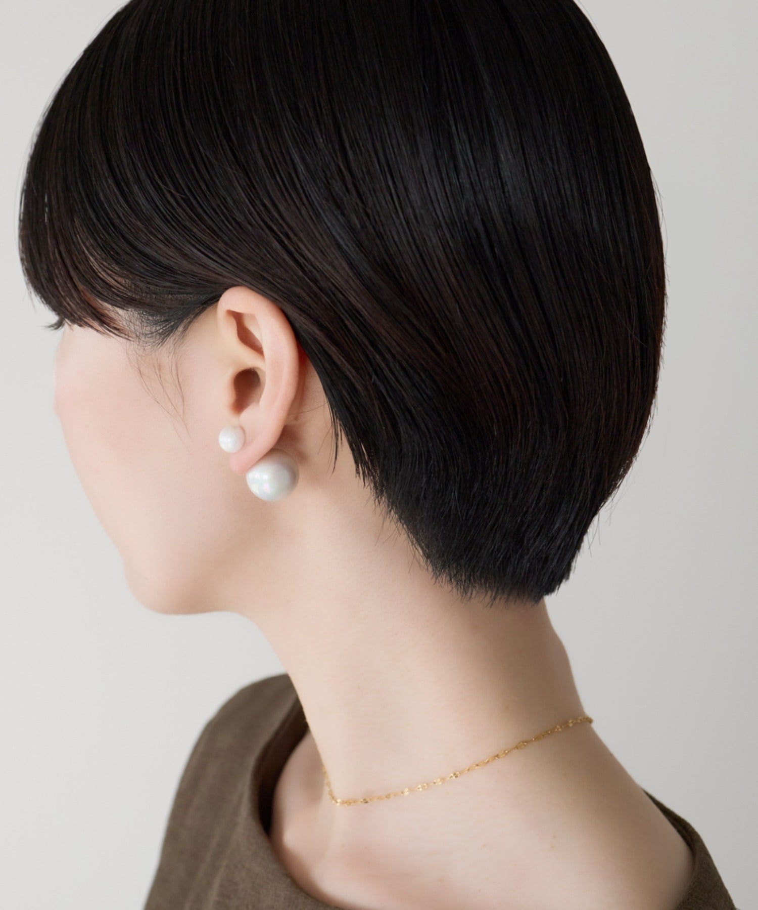 ciite' シーテ ピアス（両耳用） シリコン付 ダブルボール ピアス
