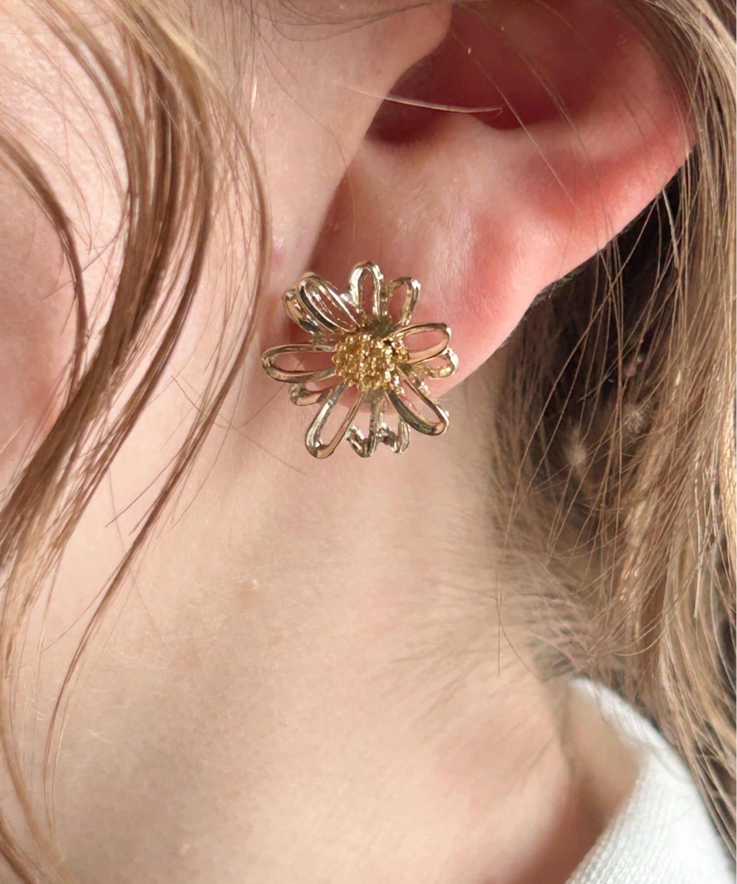 ciite' シーテ ピアス（両耳用） デイジーフルール ピアス