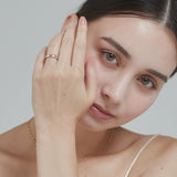 ciite' シーテ リング 【 金属アレルギー対応 】 バイカラーリング サージカルステンレス