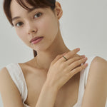 ciite' シーテ リング 【 金属アレルギー対応 】 カラービジュー エターナルリング サージカルステンレス