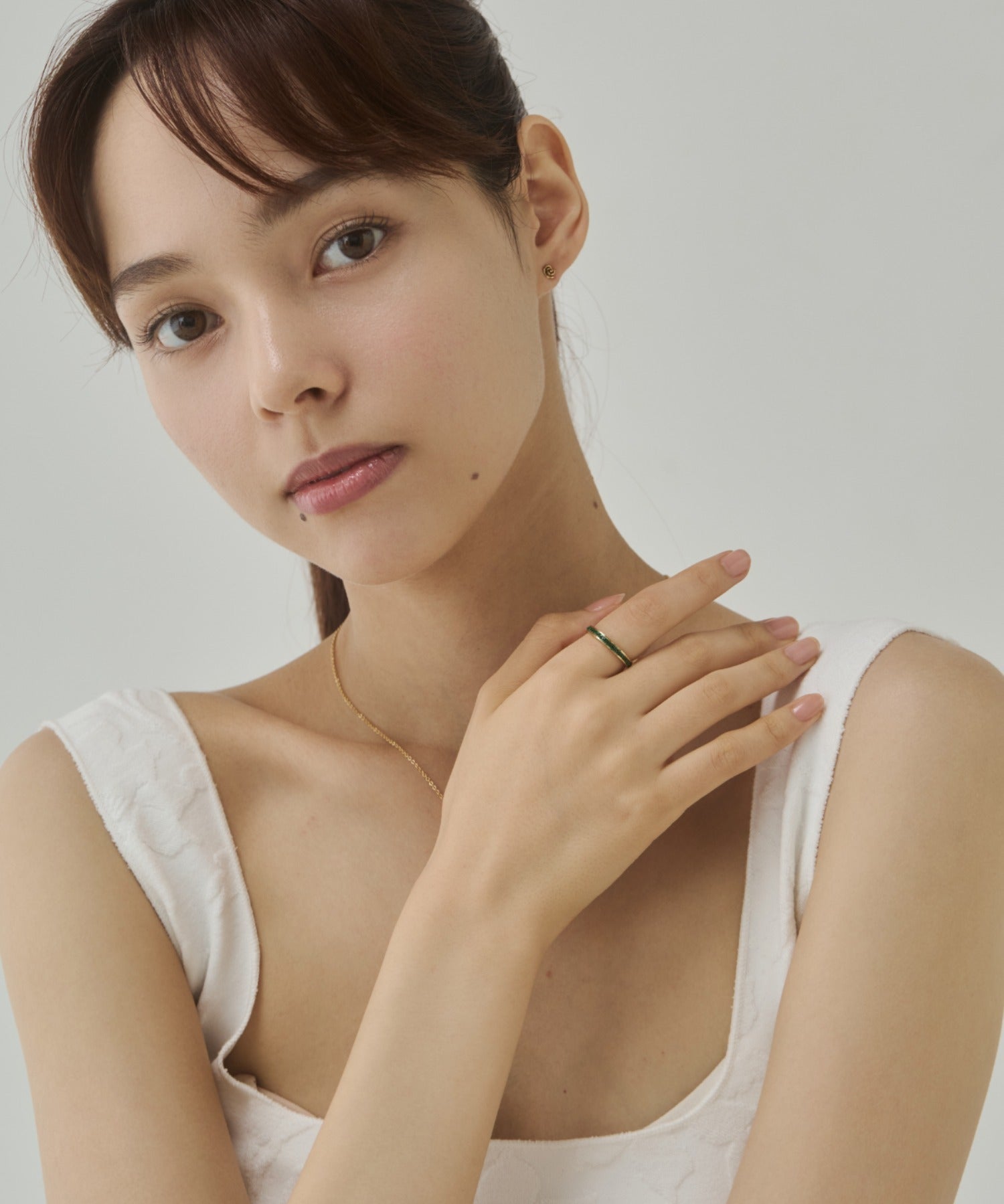 ciite' シーテ リング 【 金属アレルギー対応 】 カラービジュー エターナルリング サージカルステンレス