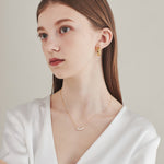 ciite' シーテ ネックレス 【 金属アレルギー対応 】 小ぶり淡水パールネックレス サージカルステンレス