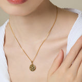 ciite' シーテ ネックレス 【 金属アレルギー対応 】 コインネックレス サージカルステンレス