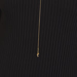 ciite' シーテ ネックレス 【 金属アレルギー対応 】 ノットチェーンロングネックレス サージカルステンレス