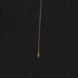 ciite' シーテ ネックレス 【 金属アレルギー対応 】 ノットチェーンロングネックレス サージカルステンレス