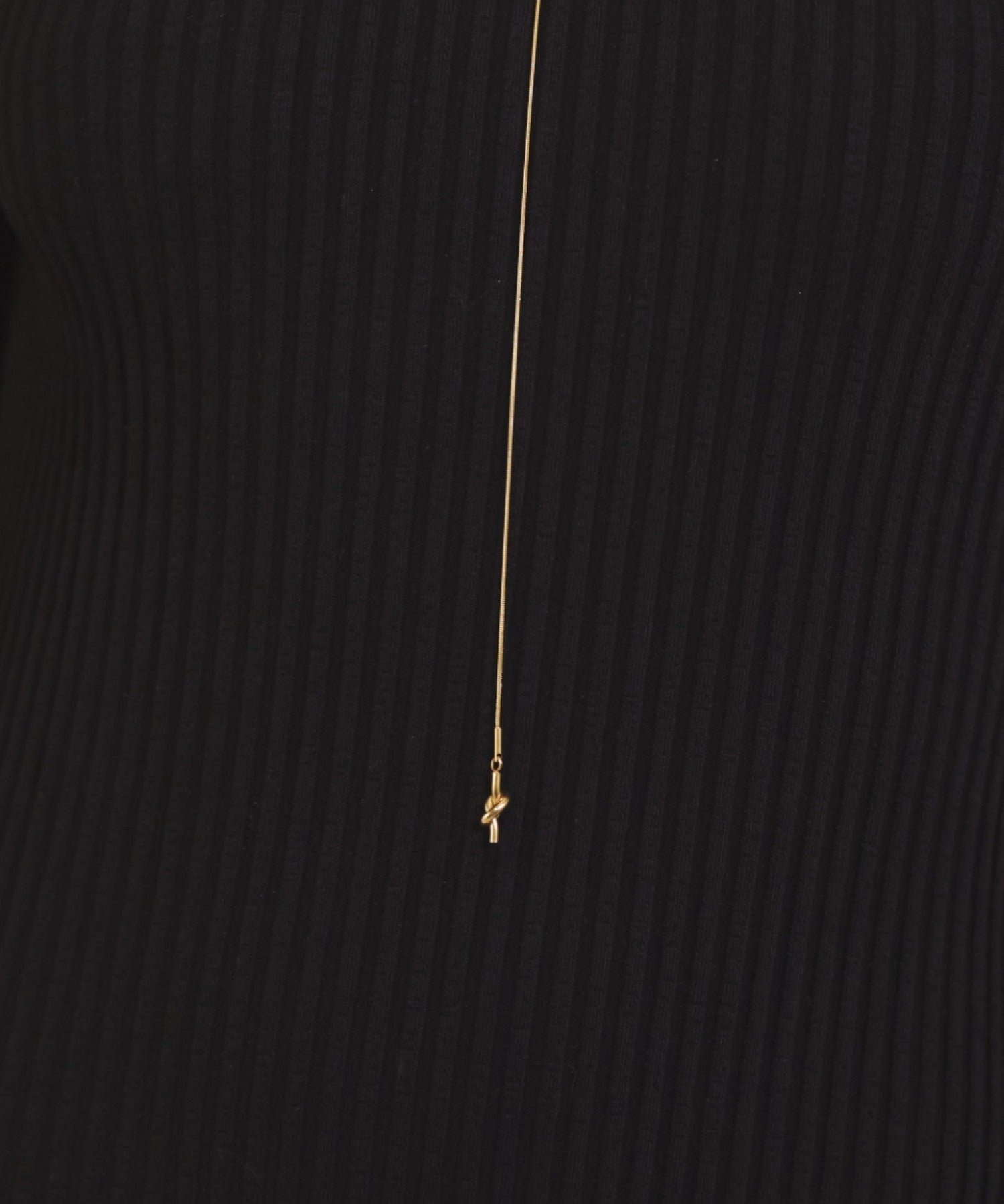 ciite' シーテ ネックレス 【 金属アレルギー対応 】 ノットチェーンロングネックレス サージカルステンレス