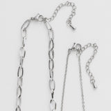 ciite' シーテ ネックレス 【 金属アレルギー対応 】 チェーン & パドロックネックレス 2セット