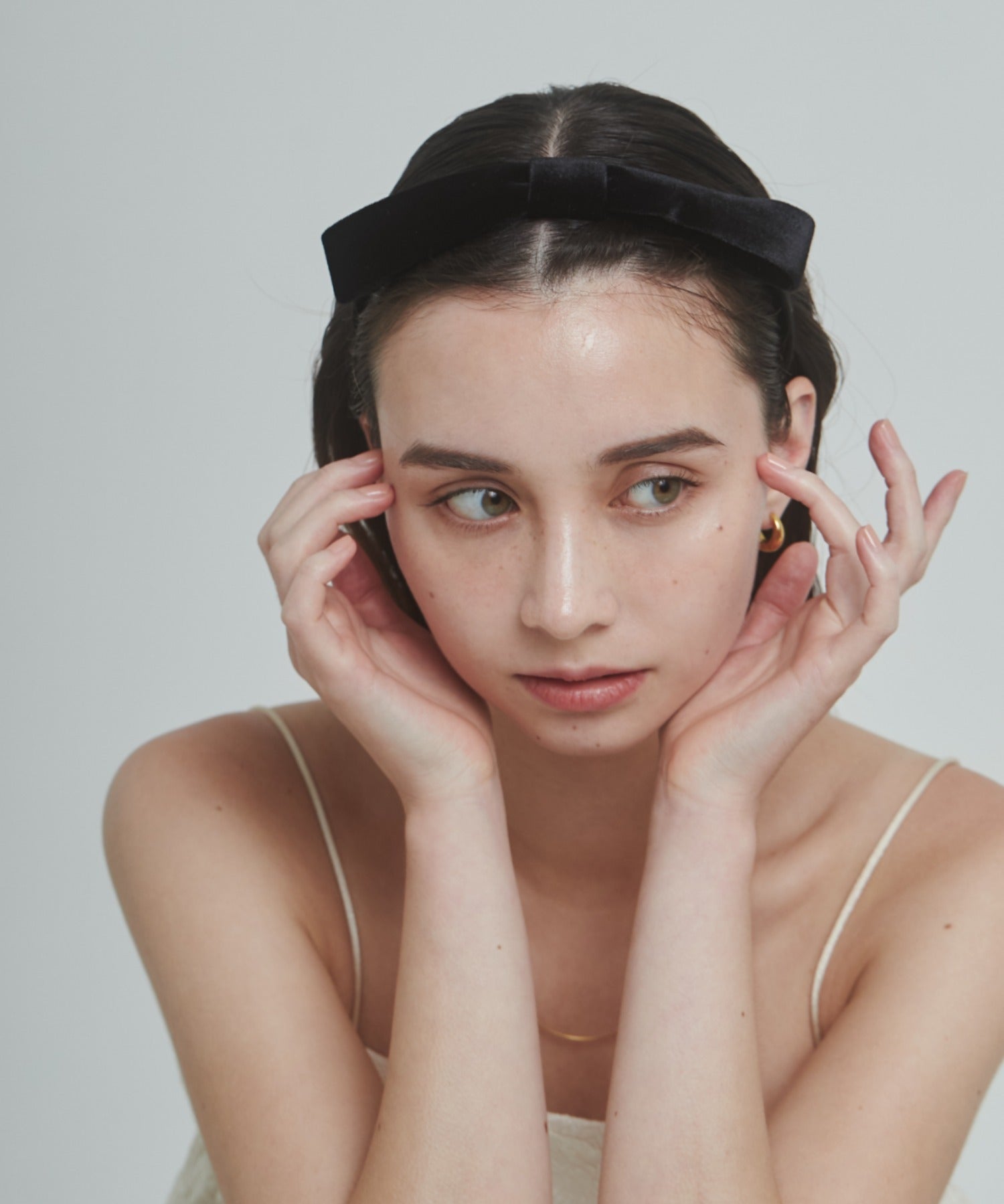 ciite' シーテ ヘアアクセサリー シルキーベロア カチューシャ