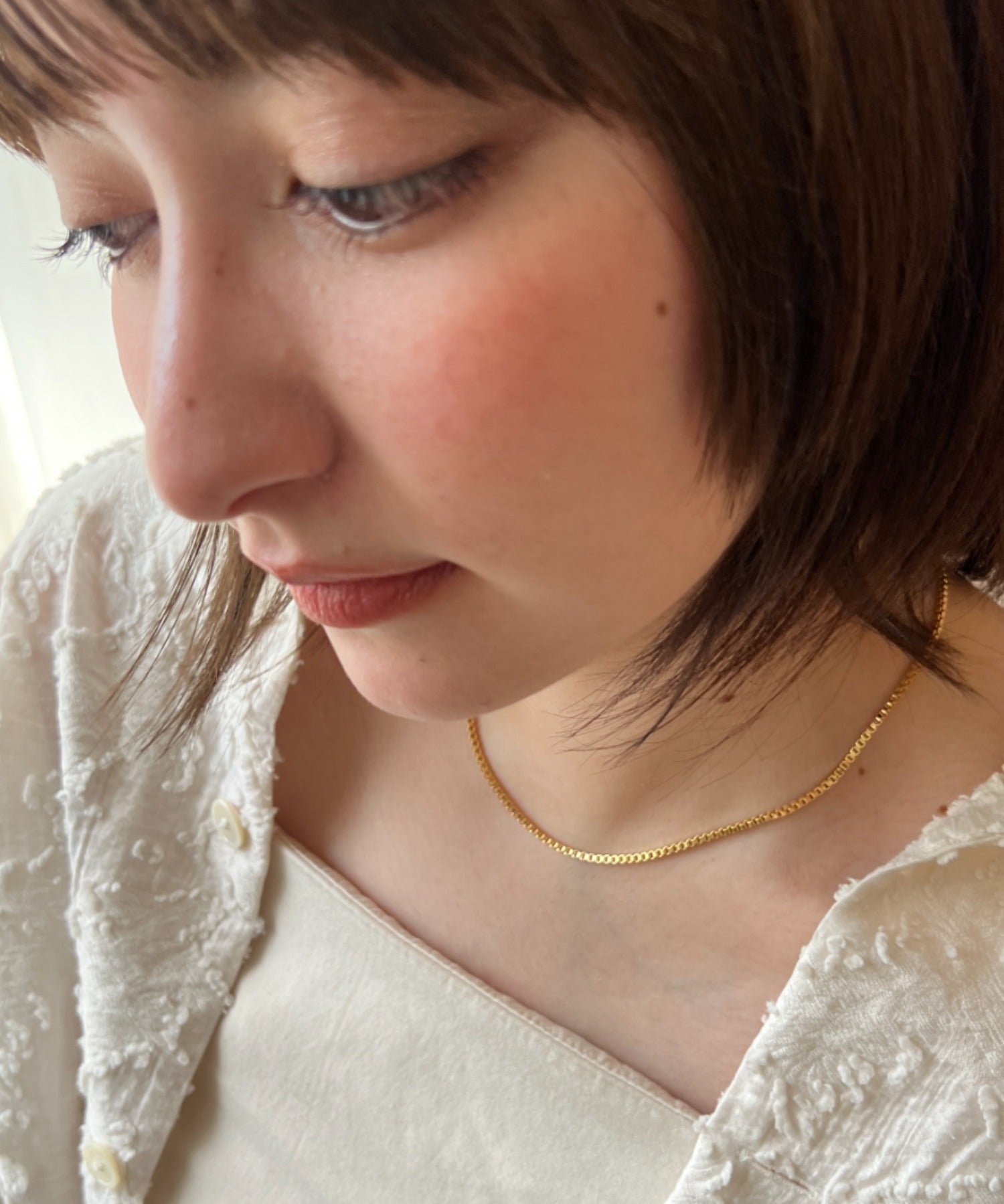 ciite' シーテ ネックレス ボックスチェーンマンテルネックレス