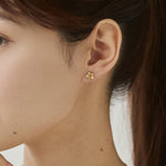ciite' シーテ ピアス（両耳用） 【 金属アレルギー対応 】フラワーモチーフピアス サージカルステンレス（両耳用）