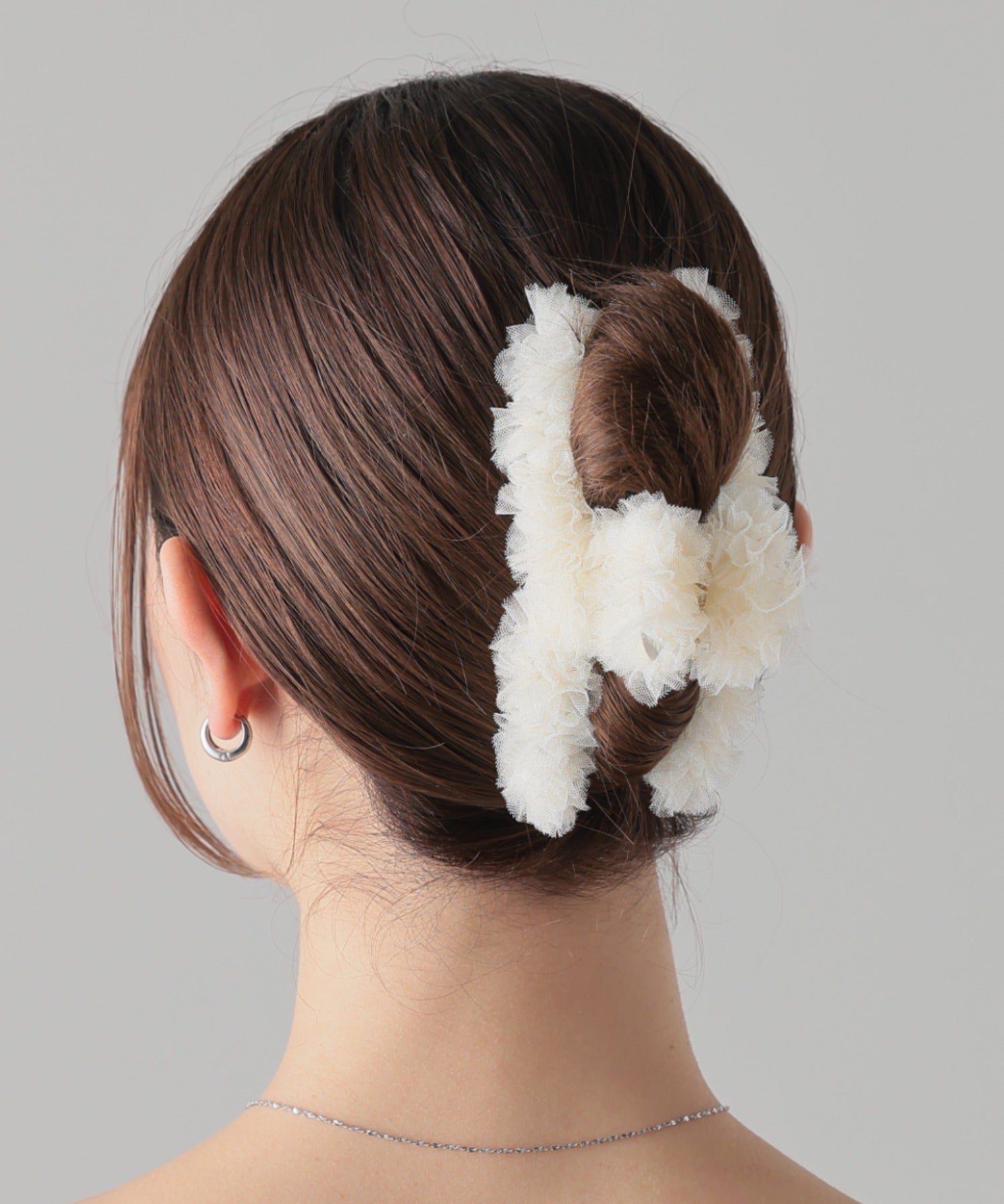 ciite' シーテ バレッタ/ヘアクリップ シフォンビック ヘアクリップ