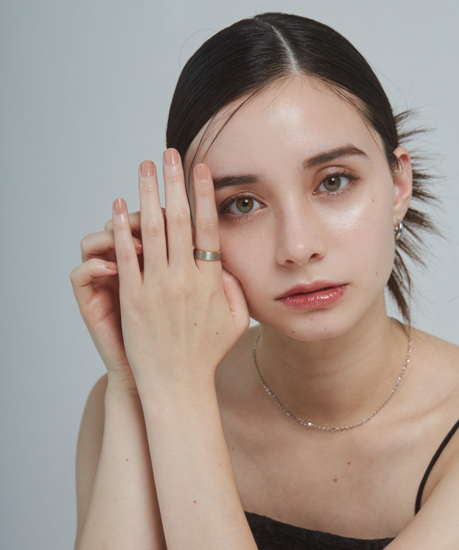 ciite' シーテ リング 【 金属アレルギー対応 】 バイカラーリング サージカルステンレス