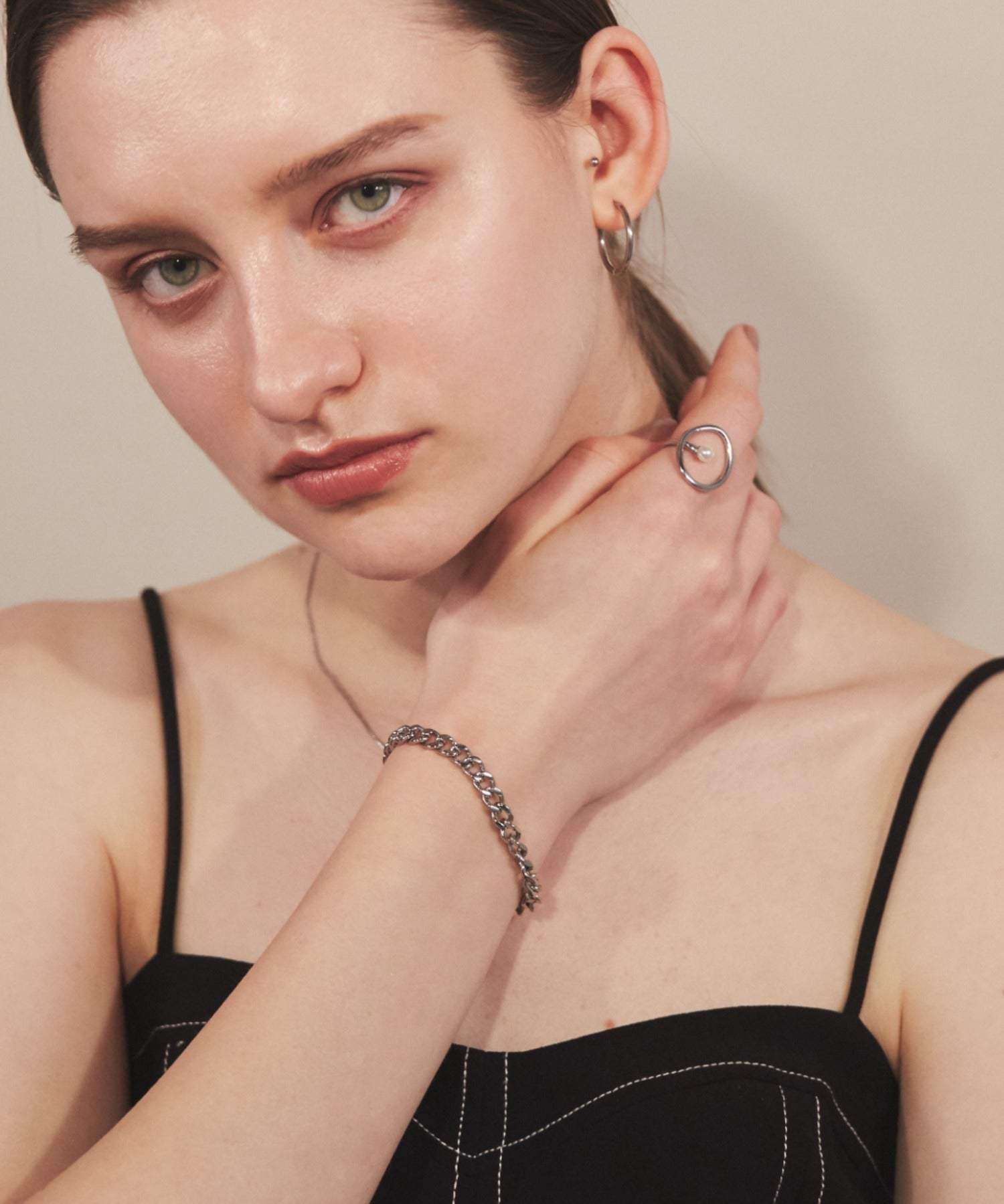 ciite' シーテ ブレスレット 【 金属アレルギー対応 】 チェーンブレスレット サージカルステンレス