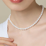 ciite' シーテ ネックレス 【 金属アレルギー対応 】 シンプルパールネックレス サージカルステンレス