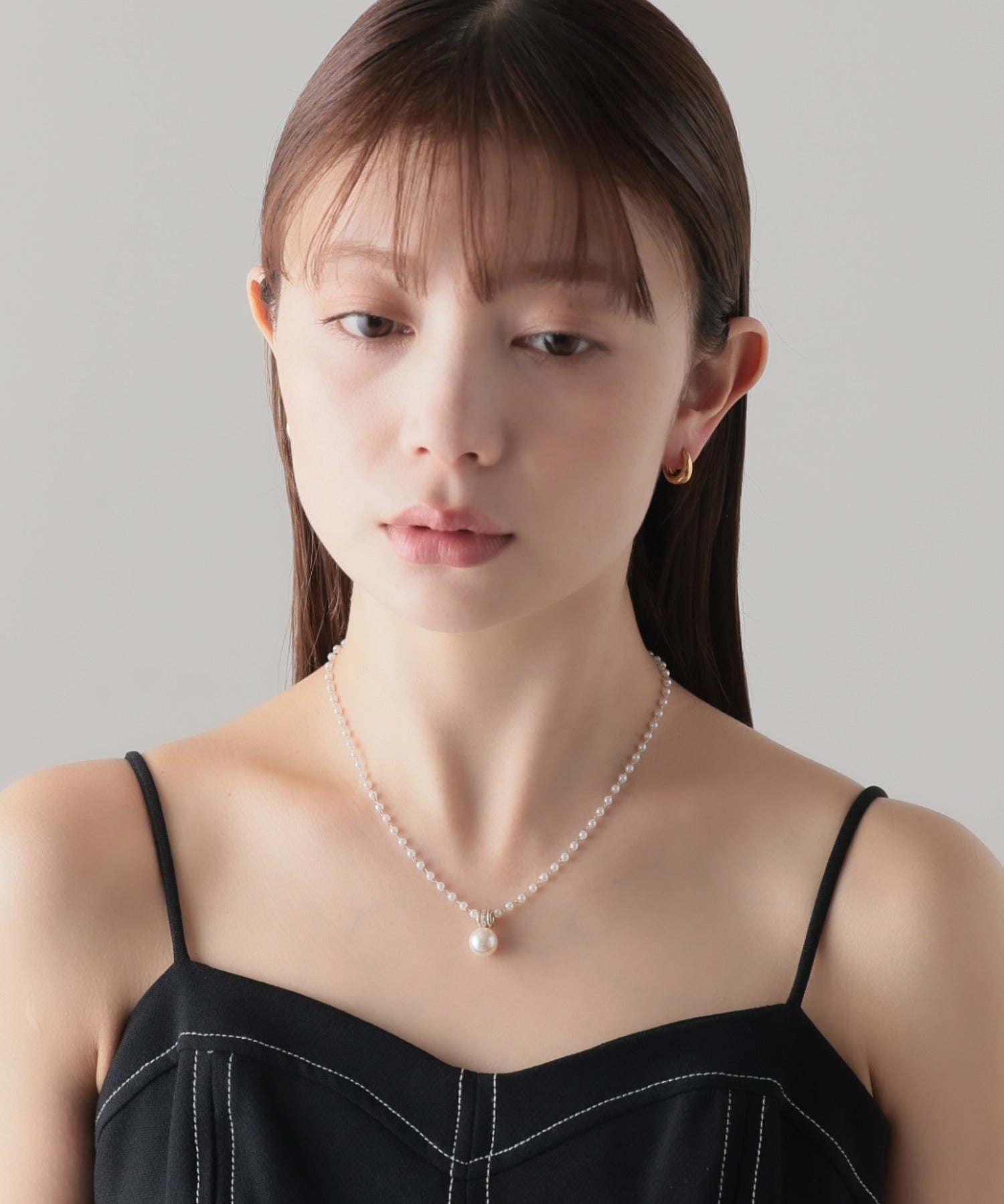 ciite' シーテ ネックレス パールビジューネックレス