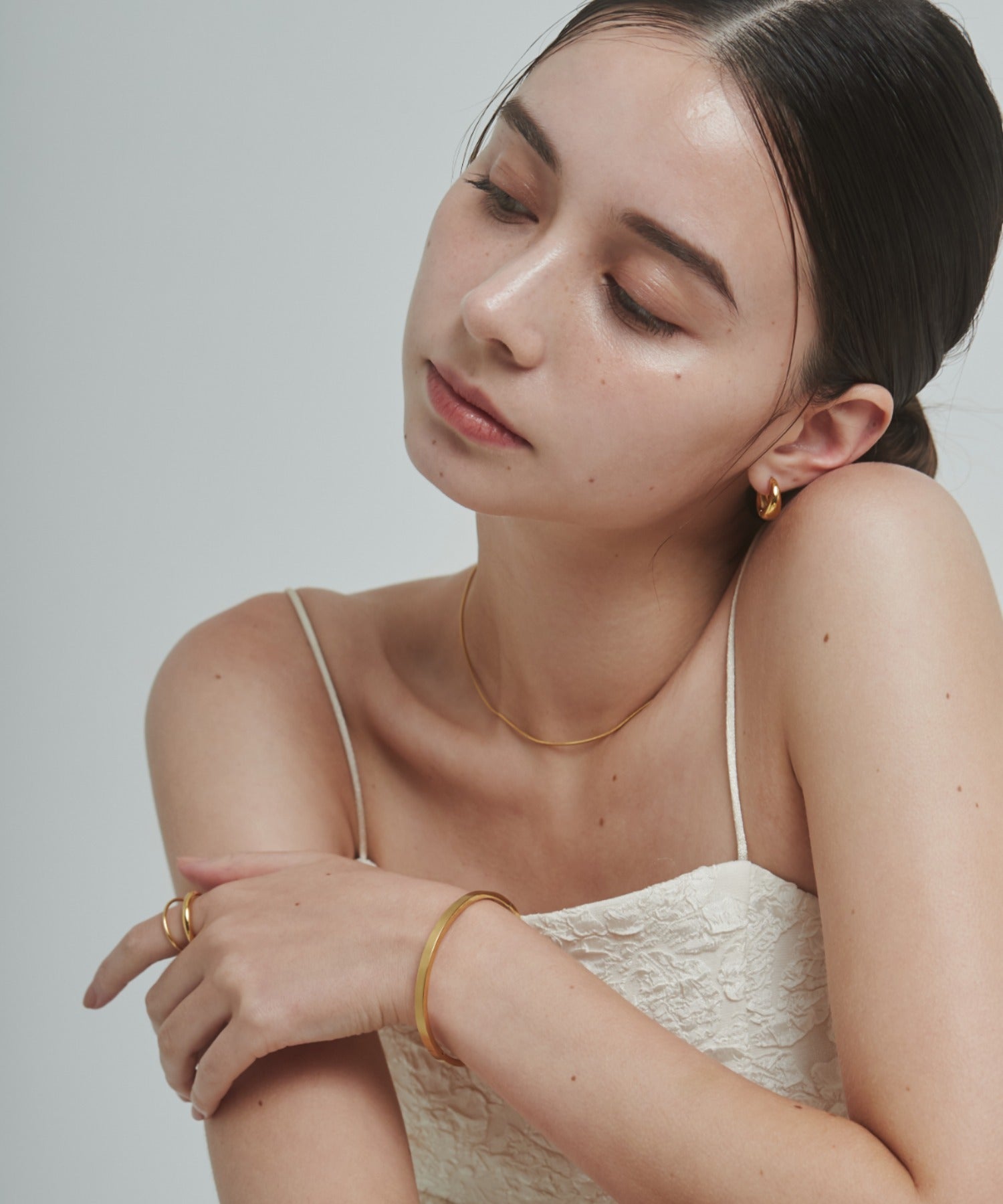 ciite' シーテ ブレスレット 【 金属アレルギー対応 】 シンプルブレスレット サージカルステンレス