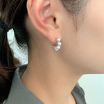 ciite' シーテ ピアス（両耳用） 4連パールフープピアス (両耳用)