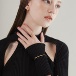 ciite' シーテ ブレスレット 【 金属アレルギー対応 】 2mm シンプルスネークチェーンブレスレット サージカルステンレス