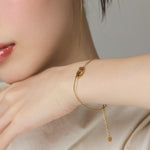 ciite' シーテ ブレスレット 【 金属アレルギー対応 】 ノットブレスレット サージカルステンレス