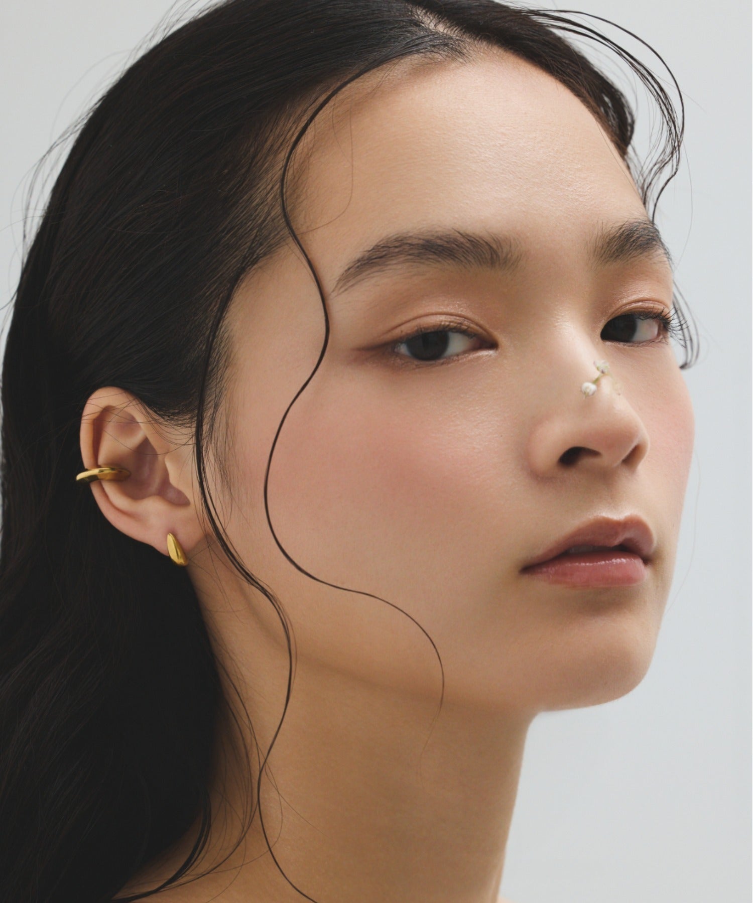 ciite' シーテ イヤーカフ 【 金属アレルギー対応 】 サークルイヤーカフ サージカルステンレス