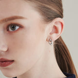 ciite' シーテ ピアス（両耳用） 【 金属アレルギー対応 】 ノットピアス サージカルステンレス (両耳用)