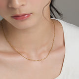 ciite' シーテ ネックレス 【 金属アレルギー対応 】 ツイストチェーンネックレス サージカルステンレス