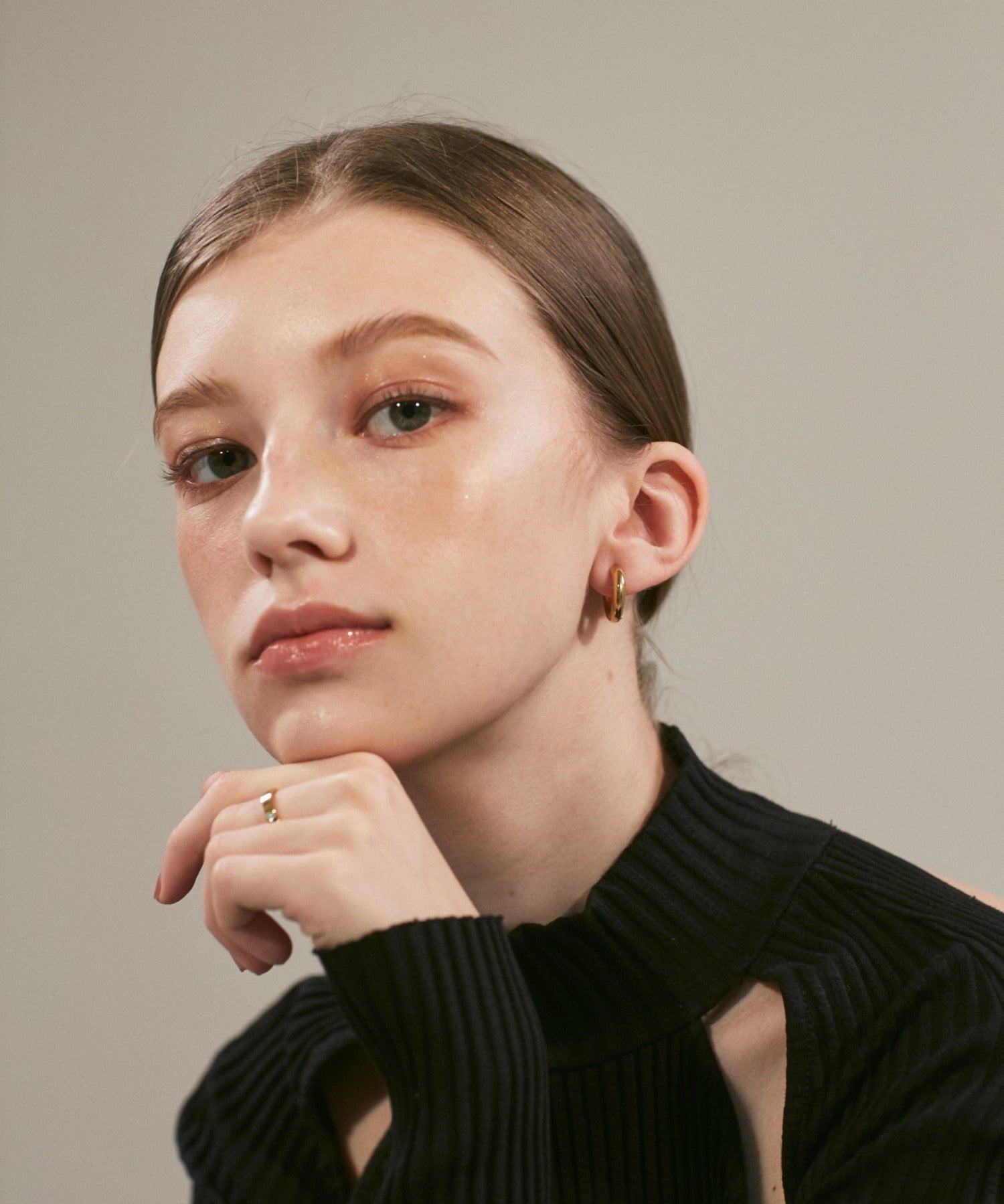 ciite' シーテ ピアス（両耳用） 【 金属アレルギー対応 】 シンプルフープピアス サージカルステンレス (両耳用)