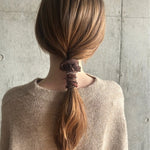 ciite' シーテ ヘアゴム チョコブラウンゴム ヘアゴムセット