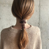 ciite' シーテ ヘアゴム チョコブラウンゴム ヘアゴムセット