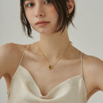 ciite' シーテ ネックレス 【 金属アレルギー対応 】 ハートネックレス サージカルステンレス