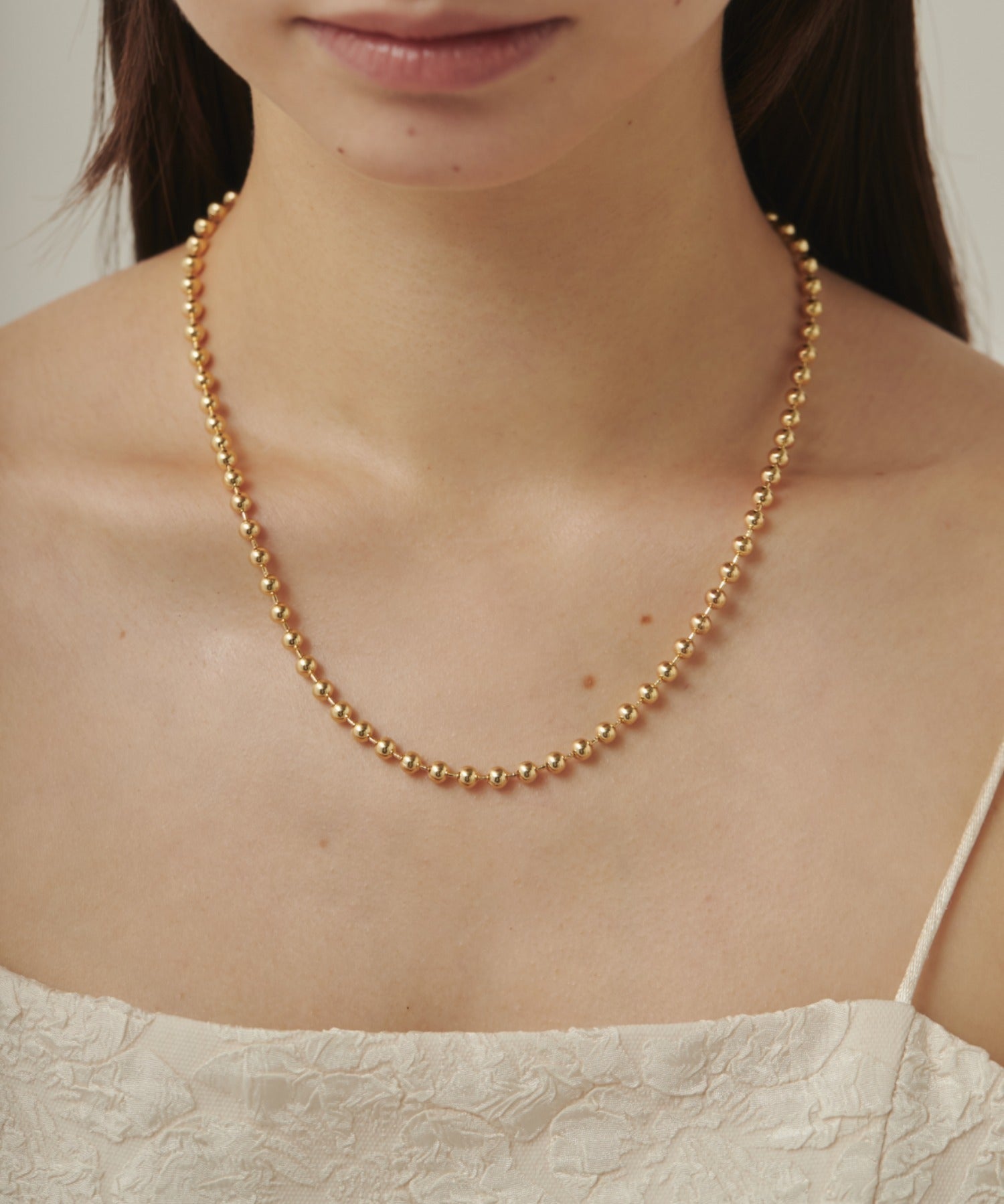 ciite' シーテ ネックレス メタルボールチェーン ネックレス