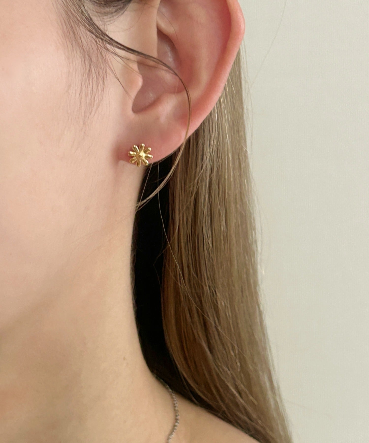 ciite' シーテ ピアス（両耳用） 【 金属アレルギー対応 】 リトル フルールピアス サージカルステンレス